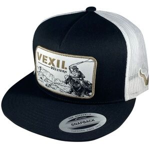 Vexil Western - Cowboy - Black/White Mesh